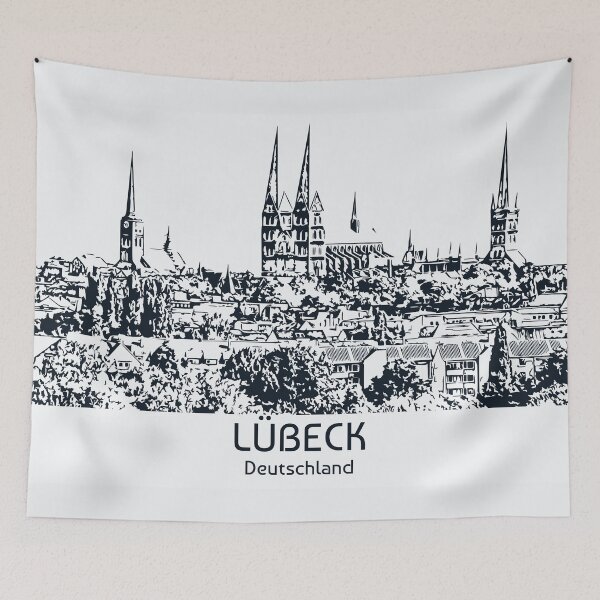 Item preview, Luebeck - Deutschland designed and sold by Lakeric Cityscapes.