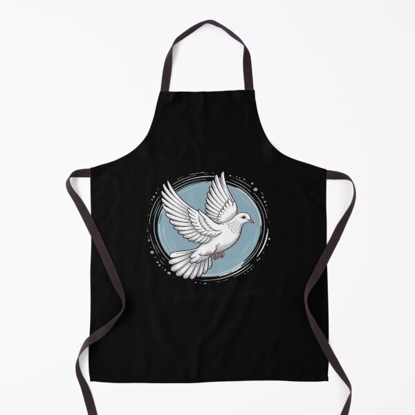 Item preview, Beautiful Flying Peaceful White Mourning Dove Bird designed and sold by August4Laughs25.