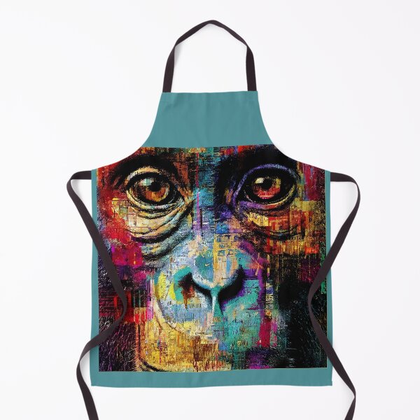 Item preview, Retrato de primate colorido designed and sold by Savannah Gibbs.