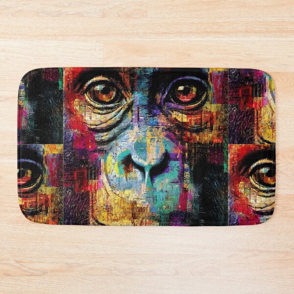 Item preview, Retrato de primate colorido designed and sold by Savannah Gibbs.