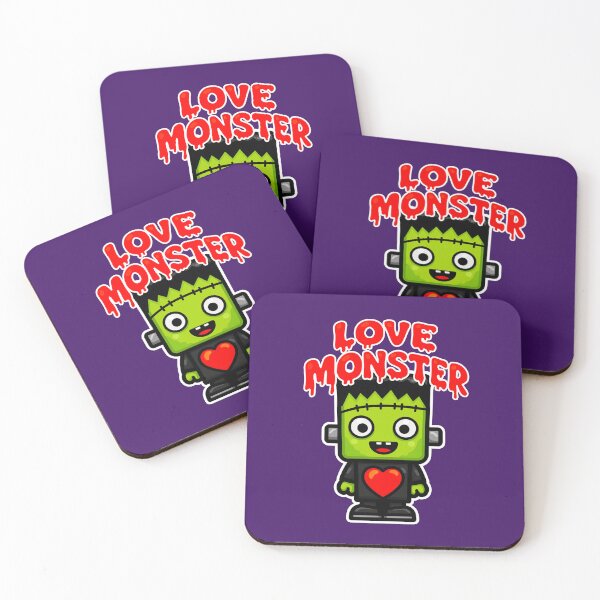 Item preview, Cute Love Monster – Frankenstein Valentine Design designed and sold by averagejoekster.