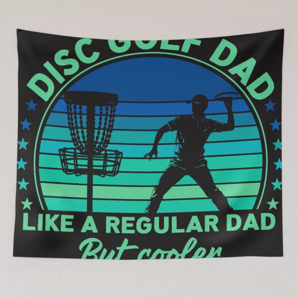 Item preview, Disc Golf dad like a regular dad but cooler  designed and sold by teemaker24.