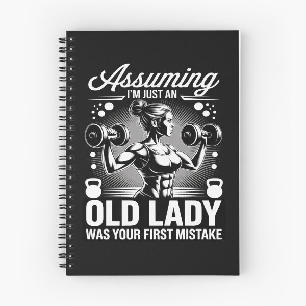 Item preview, Gym Lifting Weights Women Old Lady Workout Fitness designed and sold by StacyAntunez6.