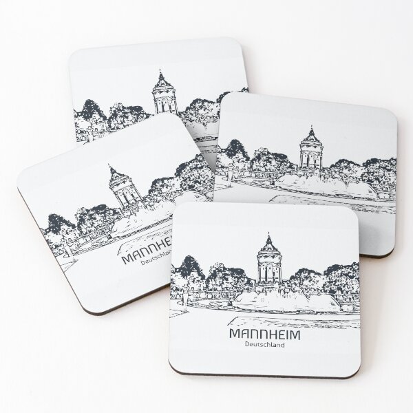 Item preview, Mannheim - Deutschland designed and sold by Lakeric Cityscapes.