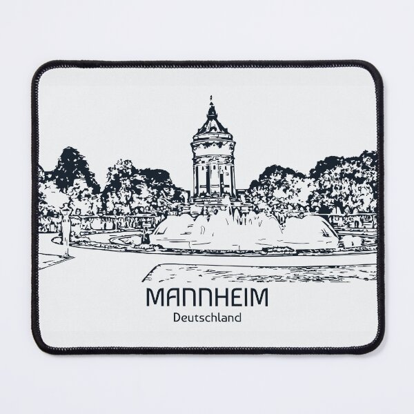 Item preview, Mannheim - Deutschland designed and sold by Lakeric Cityscapes.