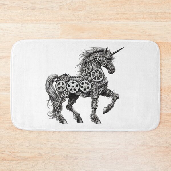 Item preview, Intricate Steampunk Unicorn - Mechanical Majesty designed and sold by CelticSoulShop.