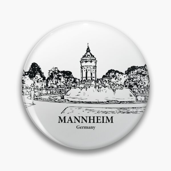 Item preview, Mannheim - Germany designed and sold by Lakeric Cityscapes.