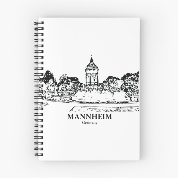 Item preview, Mannheim - Germany designed and sold by Lakeric Cityscapes.