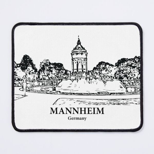 Item preview, Mannheim - Germany designed and sold by Lakeric Cityscapes.