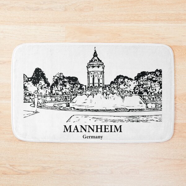 Item preview, Mannheim - Germany designed and sold by Lakeric Cityscapes.