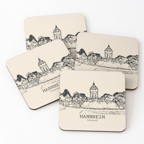 Item preview, Mannheim - Germany designed and sold by Lakeric Cityscapes.