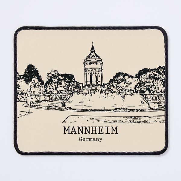 Item preview, Mannheim - Germany designed and sold by Lakeric Cityscapes.