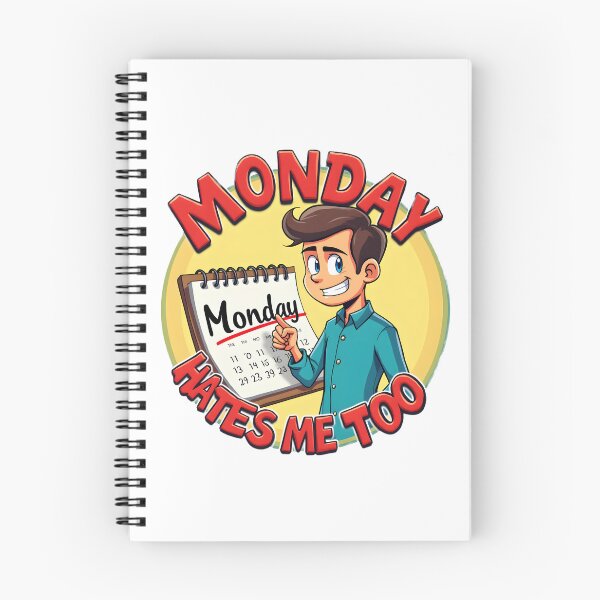 Item preview, A Man crossing out Monday on a calendar designed and sold by BDLdesigns.