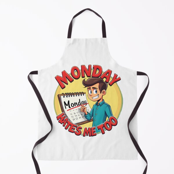 Item preview, A Man crossing out Monday on a calendar designed and sold by BDLdesigns.