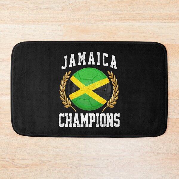 Item preview, SOCCER BALL FLAG CHAMPIONS - JAMAICA - Fans and Teams for Men and Women T-shirt designed and sold by wallsandpatts.