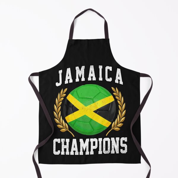 Item preview, SOCCER BALL FLAG CHAMPIONS - JAMAICA - Fans and Teams for Men and Women T-shirt designed and sold by wallsandpatts.