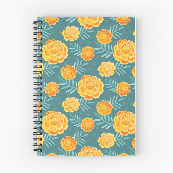 Item preview, Carnations on Blue designed and sold by Jackie Sarah Design.