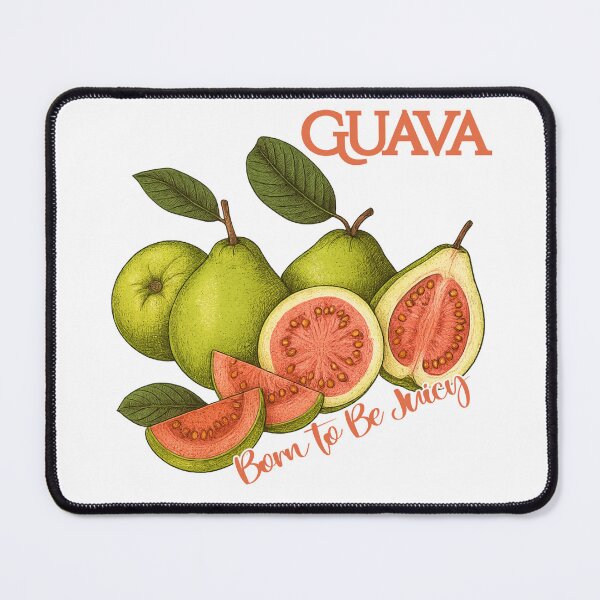 Item preview, Hand Drawn Guava Fruit Vintage Design designed and sold by CottonandQuill.