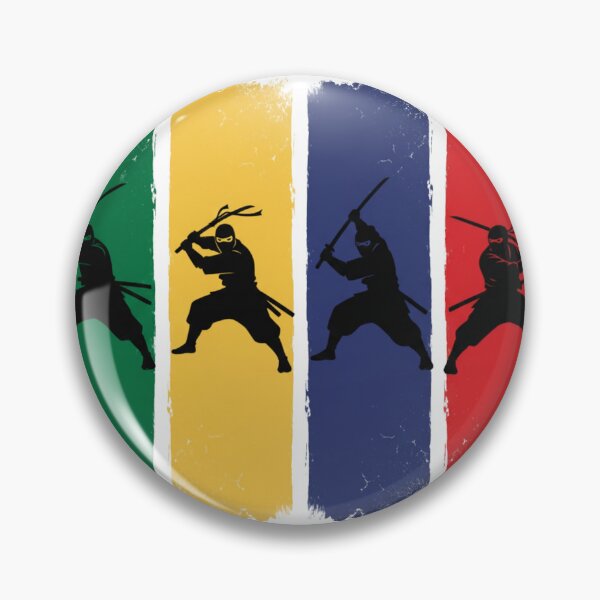Item preview, Color-Block Ninja Silhouette Design designed and sold by 0606PM.