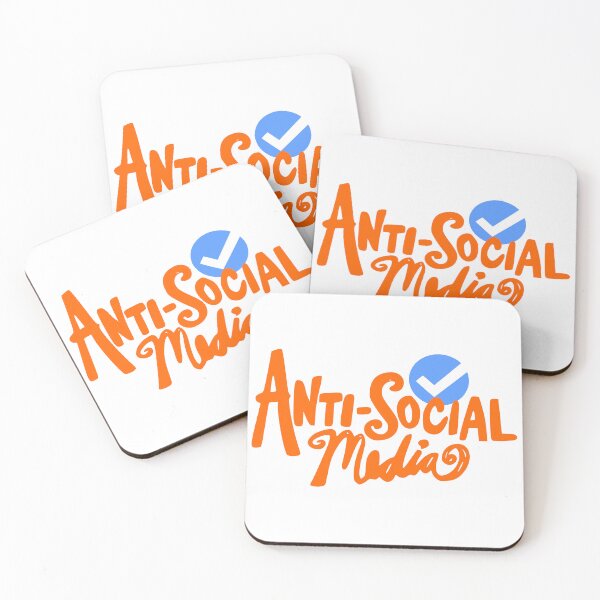 Item preview, Anti Social Media Icon Tee designed and sold by DNC1134.