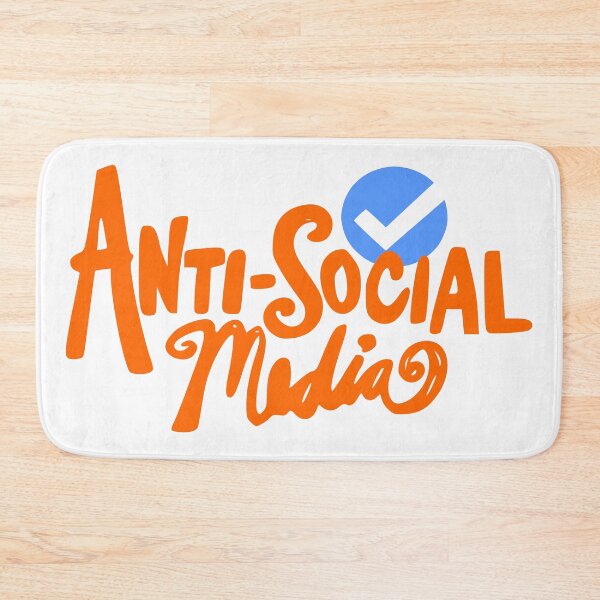 Item preview, Anti Social Media Icon Tee designed and sold by DNC1134.