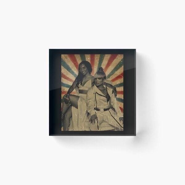 Item preview, Tlc Shaggy Tour 2023 - Photo Vintage Retro Look Fan designed and sold by Gwansiognu.