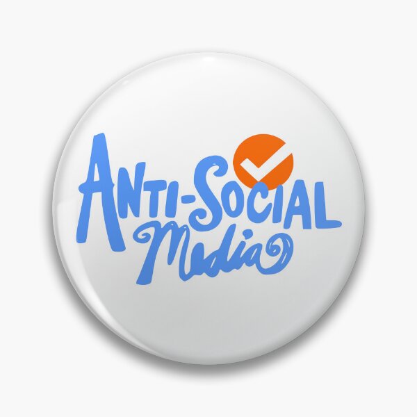 Item preview, Anti Social Media Icon Tee designed and sold by DNC1134.