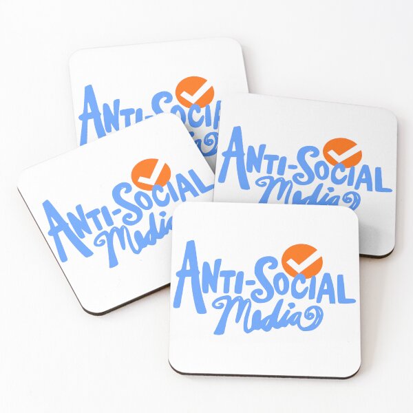 Item preview, Anti Social Media Icon Tee designed and sold by DNC1134.