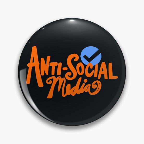 Item preview, Anti Social Media Icon Tee designed and sold by DNC1134.