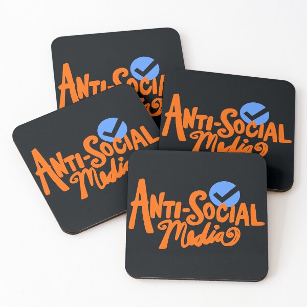 Item preview, Anti Social Media Icon Tee designed and sold by DNC1134.