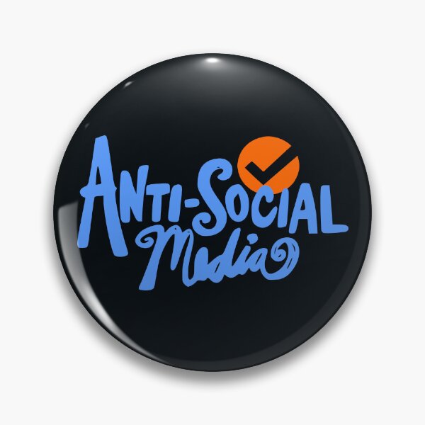 Item preview, Anti Social Media Icon Tee designed and sold by DNC1134.