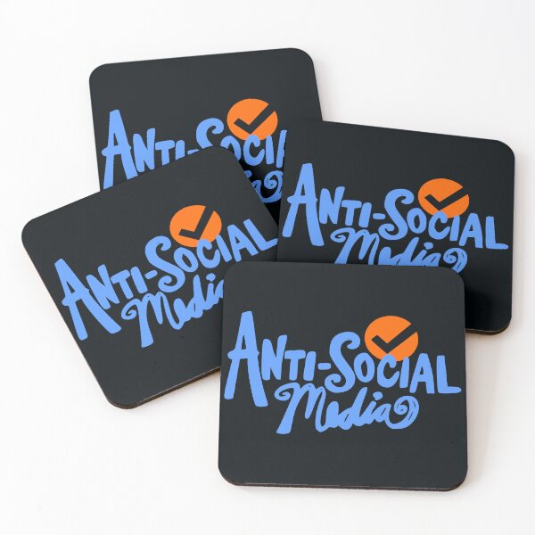 Item preview, Anti Social Media Icon Tee designed and sold by DNC1134.