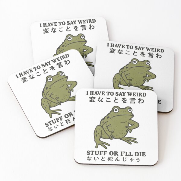 Item preview, Humor Style Silly Vintage Quote Frog 90s Funny designed and sold by JackyEstera.