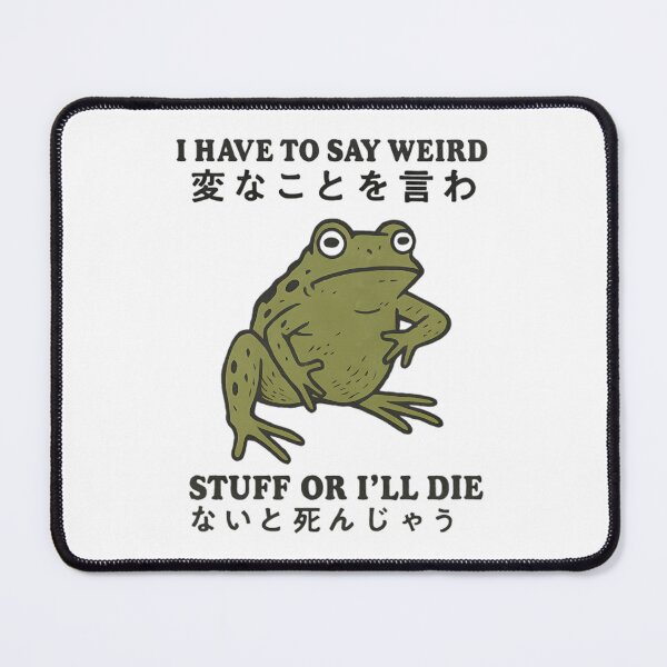Item preview, Humor Style Silly Vintage Quote Frog 90s Funny designed and sold by JackyEstera.