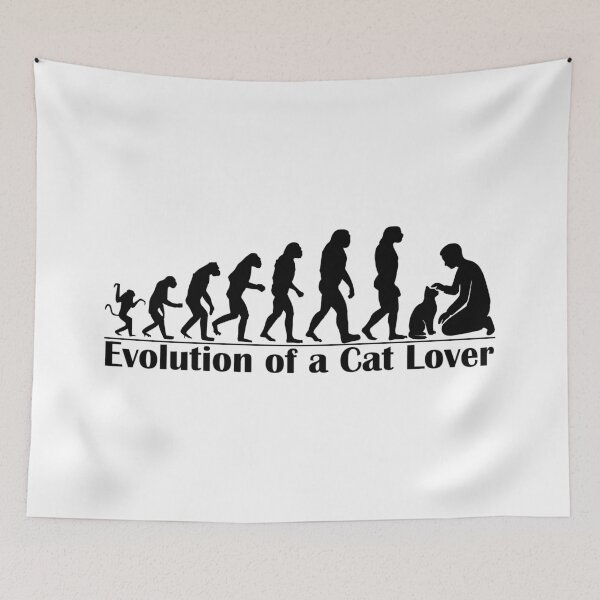 Item preview, Evolution of a Cat Lover designed and sold by HKPixelArt.