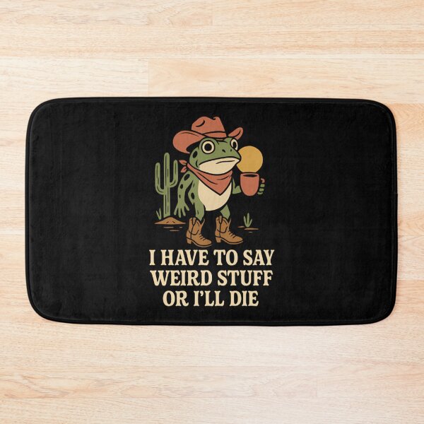 Item preview, Silly Style Vintage Frog 90s Quote Humor Funny designed and sold by JackyEstera.