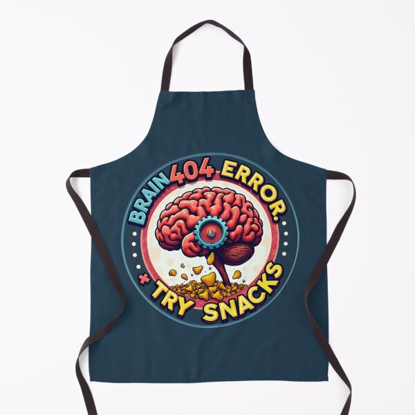 Item preview, Brain: 404 Error. Try snacks designed and sold by BDLdesigns.