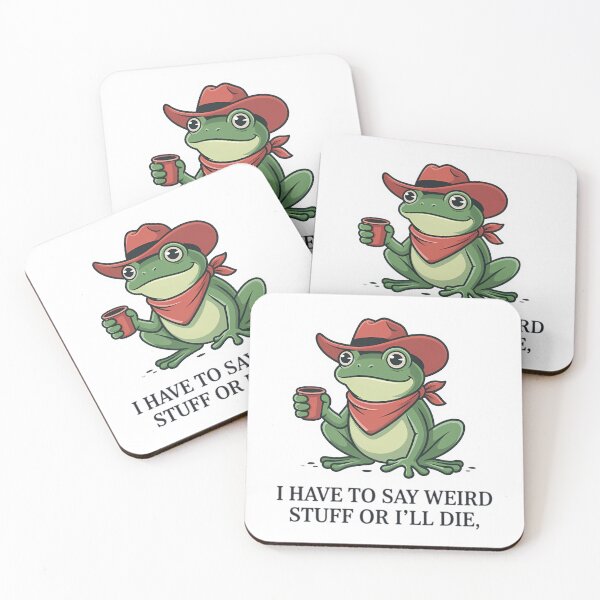 Item preview, Silly Frog Style 90s Funny Vintage Quote Humor designed and sold by JackyEstera.
