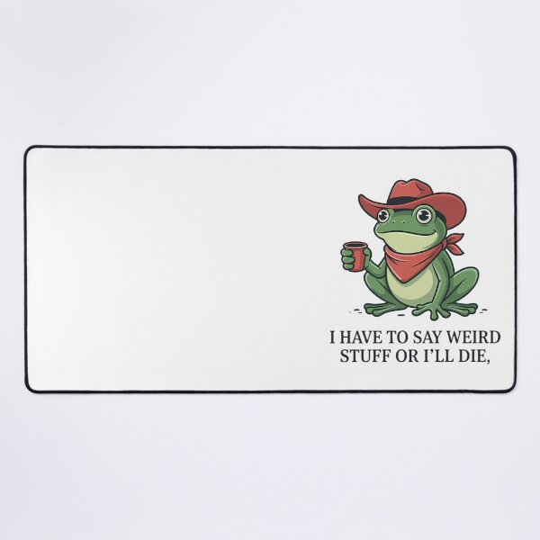 Item preview, Silly Frog Style 90s Funny Vintage Quote Humor designed and sold by JackyEstera.