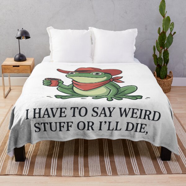 Item preview, Silly Frog Style 90s Funny Vintage Quote Humor designed and sold by JackyEstera.