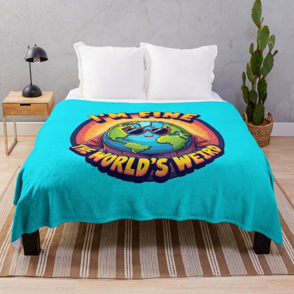 Item preview, I’m fine. The world's weird. designed and sold by BDLdesigns.