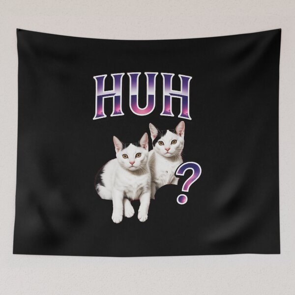 Item preview, Huh Cat Chonky Meme Funny Confused Cat Meme Lovers designed and sold by lawanoen.