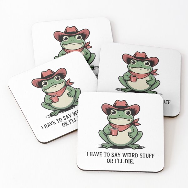 Item preview, Quote Vintage Frog 90s Humor Style Funny Silly designed and sold by JackyEstera.