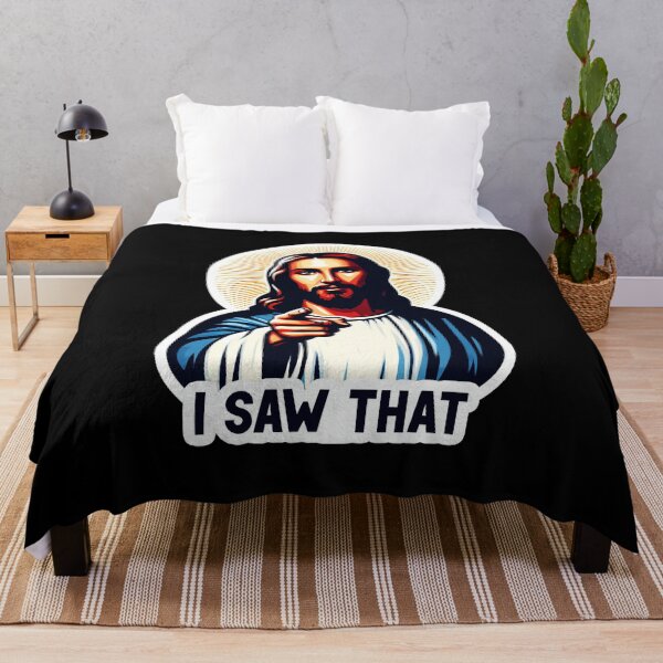 Item preview, I Saw That Jesus Meme designed and sold by shizuemur.