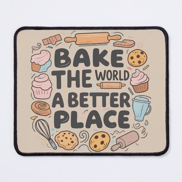 Item preview, Bake the World a Better Place designed and sold by fadilow.