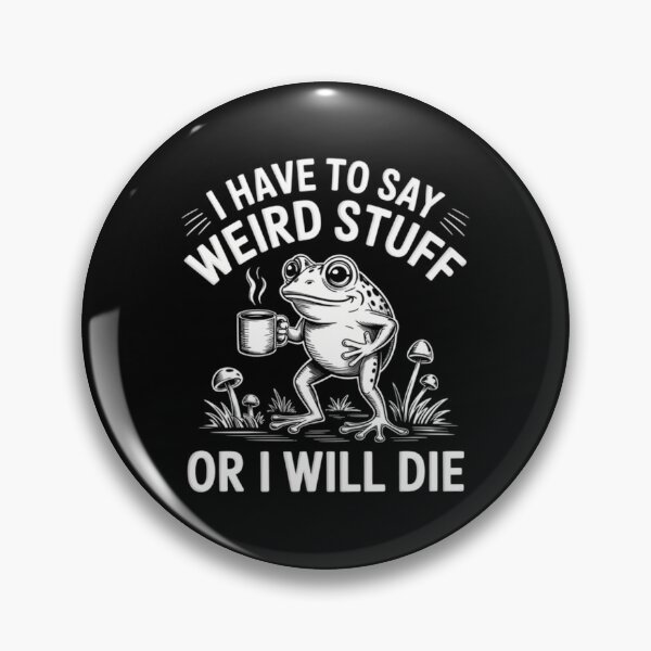 Item preview, Vintage Frog Funny Silly Humor Quote 90s Style designed and sold by JackyEstera.