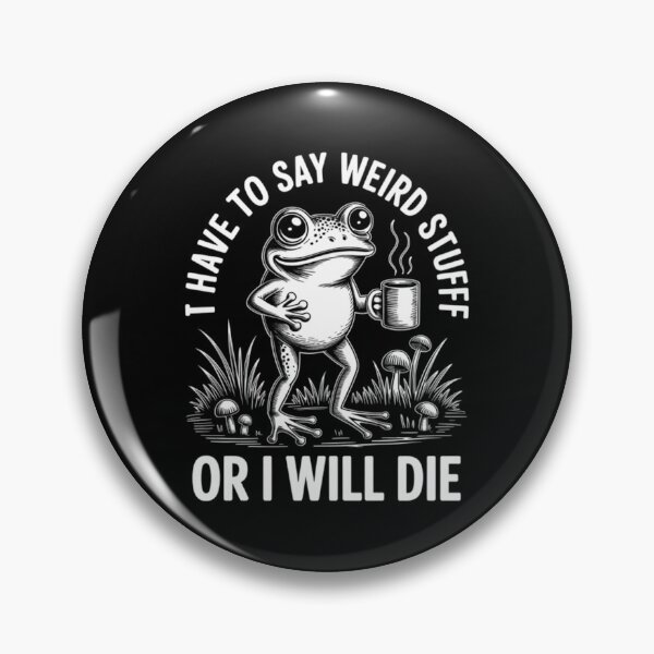 Item preview, Silly Frog 90s Humor Style Vintage Quote Funny designed and sold by JackyEstera.