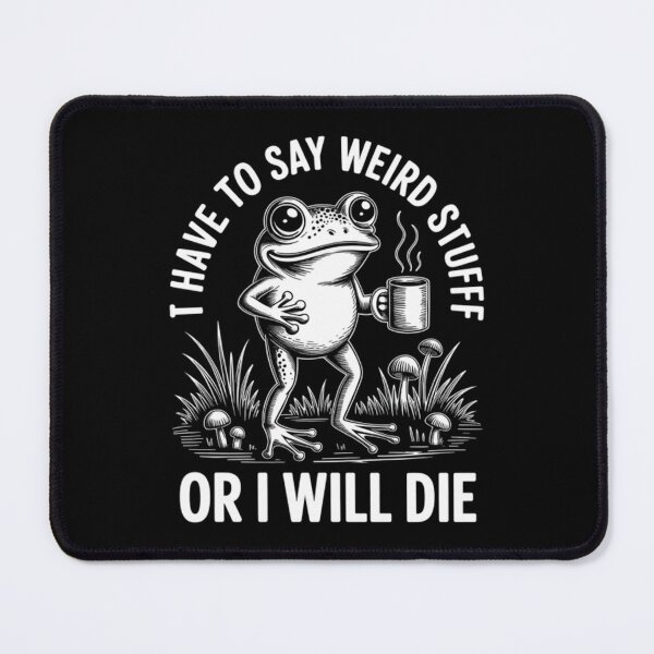 Item preview, Silly Frog 90s Humor Style Vintage Quote Funny designed and sold by JackyEstera.