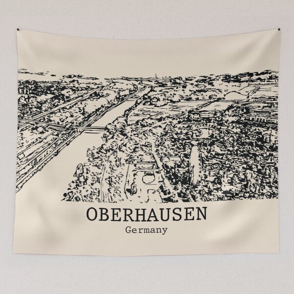Item preview, Oberhausen - Germany designed and sold by Lakeric Cityscapes.
