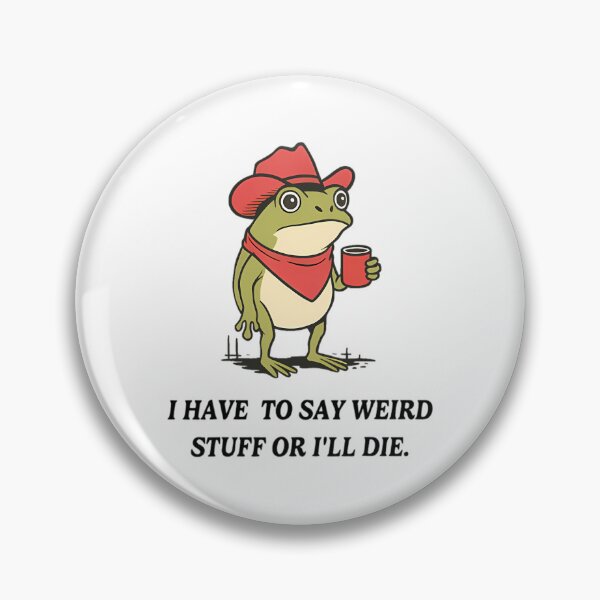 Item preview, Vintage Quote Humor 90s Frog Style Funny Silly designed and sold by JackyEstera.